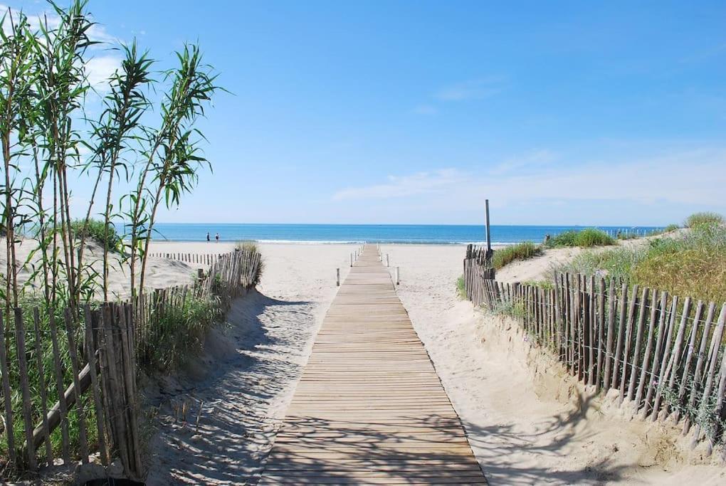 Le Nautilus Proche Plage Clim Parking Prive Wifi Proche Montpellier Carnon-Plage Dış mekan fotoğraf